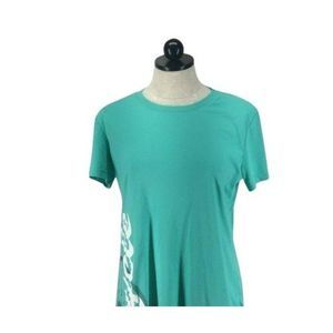 Nishiki Bicycle Cycling teal size large‎ tee Shirt